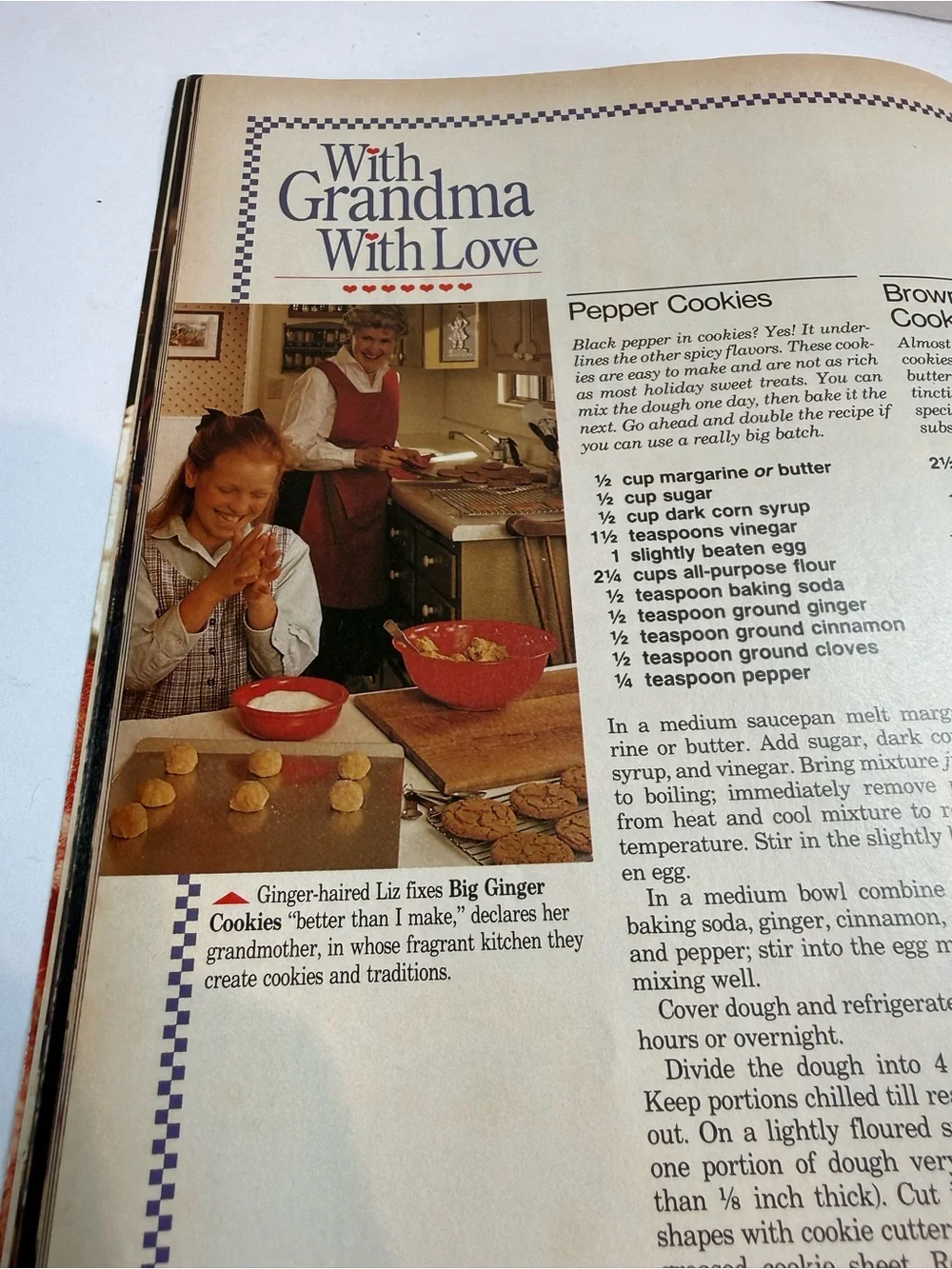 Better Homes and Gardens Christmas Cookies Magazine 1990 Holiday Recipes
